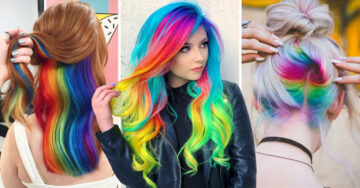 8 Estilos de cabello arcoíris para darle color a tu look