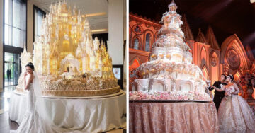 15 Deliciosos y enormes pasteles de boda que son un placer visual