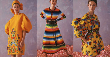 La nueva colección de Carolina Herrera se inspira en el colorido folklore mexicano