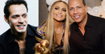 Jennifer Lopez tuvo una cita doble: salió con su prometido ¡y Marc Anthony!