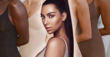 Kim Kardashian estrena marca de fajas y causa polémica