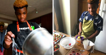 A los 13 años abre una panadería; por cada pan vendido regala otro a personas sin hogar