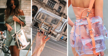 13 Bolsos transparentes perfectos para esta temporada de lluvia