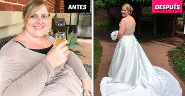 Mujer compra su vestido de boda tres tallas más chico para motivarse a bajar de peso