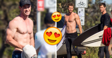 Chris y Liam Hemsworth llevaron sus abs a surfear y es el mejor espectáculo del año