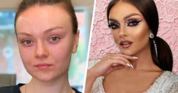 20 Mujeres antes y después de ser maquilladas para su boda