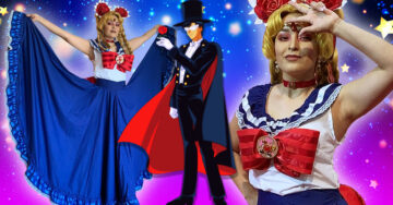 Cosplayer une el mundo de Sailor Moon y el folclore mexicano