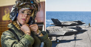 Anneliese Satz es la primera piloto F-35 del Cuerpo de Marines de Estados Unidos