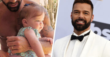 Ricky Martin presenta a su hija Lucía, ‘La luz de sus ojos’