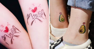 15 Hermosos y delicados tatuajes para hacer ‘match’ con tu mejor amiga