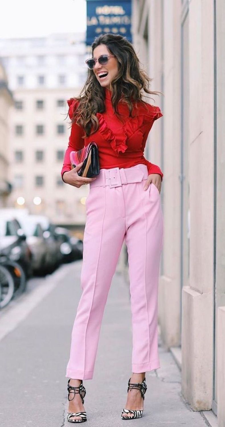 15 Outfits rosa que puedes usar en otoño para verte fabulosa