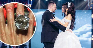 Da a su prometida anillo de 8 millones de dólares y sella su amor con boda espectacular