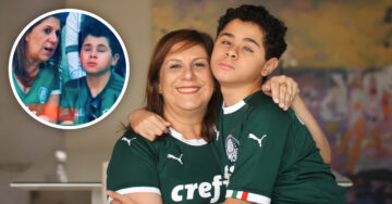 Mamá nominada a Mejor Fan en la FIFA por narrar partidos a su hijo invidente