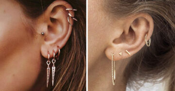 13 Piercings en la oreja para darle un toque atrevido y femenino a tu look