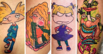15 Tatuajes de caricaturas Nickelodeon para recordar tu infancia