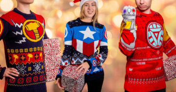 Marvel se adelanta a la Navidad y lanza ‘suéteres feos’ inspirados en Avengers