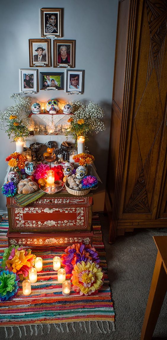 Como Decorar Un Altar De Muertos Images And Photos Finder