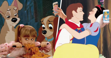 Artista recrea a personajes Disney en escenarios cotidianos