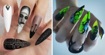 15 Estilos de uñas para complementar tu disfraz de Halloween