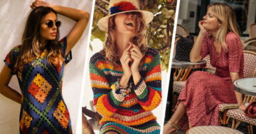 15 Vestidos tejidos que reviven  y modernizan el arte del crochet