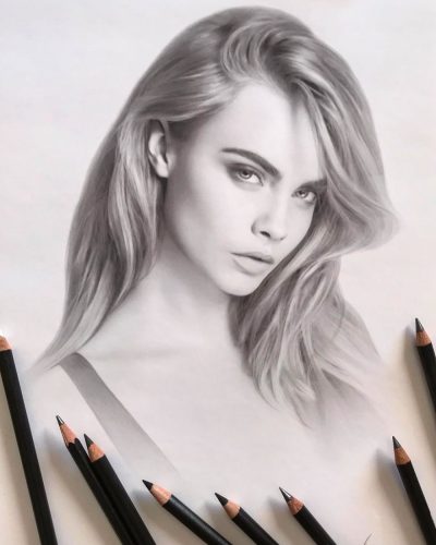 Artista Crea Dibujos Hiperrealistas De Celebridades