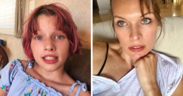 El parecido entre Milla Jovovich y su hija sorprende a internet