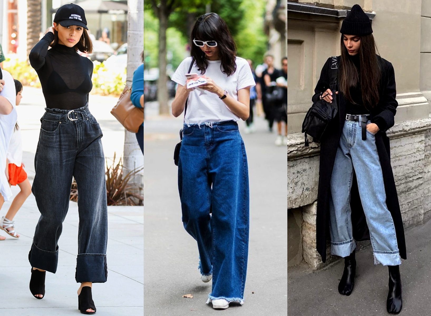6 estilos de la tendencia de pantalones anchos - Crapsforyou