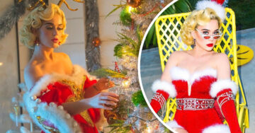 Katy Perry se corona como la reina de la Navidad con sus atrevidos looks