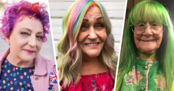 20 Abuelitas que cambiaron las canas por tintes fantasía; ¡la edad es solo un número!