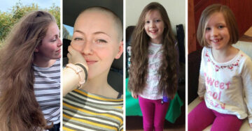 17 Personas antes y después de donar su cabellera para una noble causa