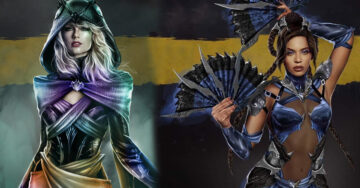 Artista convierte a famosas en personajes de ‘Mortal Kombat’