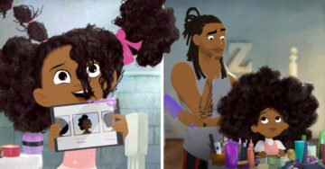 ‘Hair love’, el tierno cortometraje que muestra la conexión que un padre puede crear con su hija