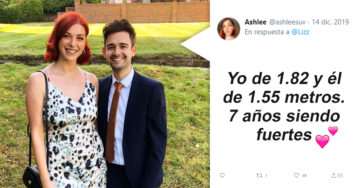 Chica demuestra en hilo de Twitter que para el amor el tamaño no importa