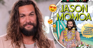 Lanzan libro para colorear inspirado en Jason Momoa y ya queremos dibujarlo TODO