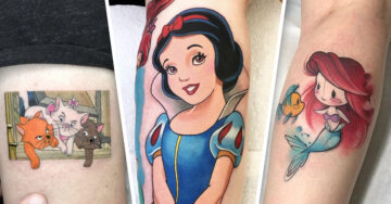 19 Tatuajes inspirados en Disney para hacer feliz a tu niña interior
