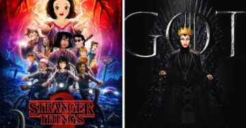 Princesas Disney cambian cuentos de hadas por series y películas gracias al talento de este ilustrador