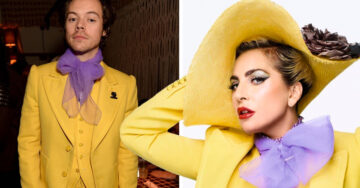 Harry Styles y Lady Gaga usan el mismo traje amarillo de Marc Jacobs