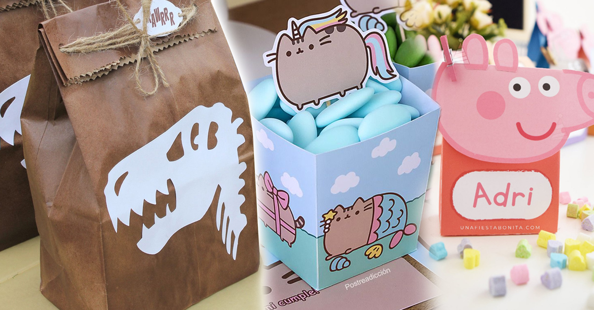 Ideas para hacer bolsas de cumpleaños llena de dulces