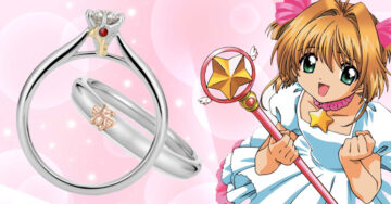 Lanzan anillos de compromiso inspirados en ‘Sakura Cardcaptor’ y son perfectos para dar el ‘SÍ’