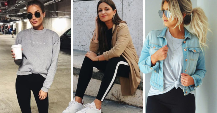 10 looks con leggings de vestir: las influencers de 50 saben que son los  nuevos pantalones de moda
