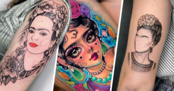 28 Tatuajes de Frida Kahlo que conectarán con tu alma de artista