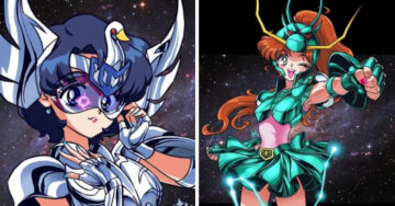 ‘Sailor Moon’ y ‘Saint Seiya’ se fusionan y el resultado es espectacular