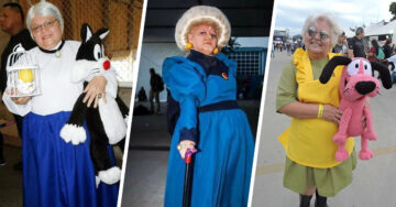 Esta abuelita demuestra que el cosplay no tiene edad