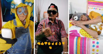 Abuelito abre cuenta de TikTok y ya se ganó el corazón de todos con su videos