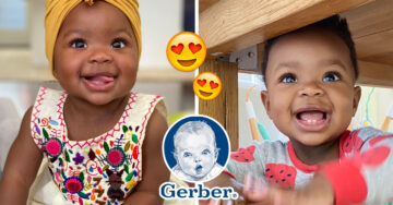 Conoce a Magnolia, la primera niña adoptada que se convierte en bebé Gerber