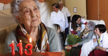 Abuelita de 113 años vence al Covid-19; ¡es toda una guerrera!