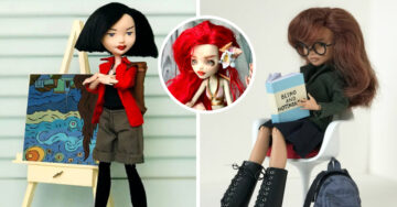 Artista rusa transforma muñecas Monster High en Daria y Jane