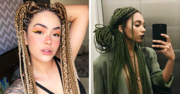 23 Peinados con trenzas africanas para un look bohemio y despreocupado