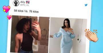 13 Fotos antes y después de mujeres que subieron de peso