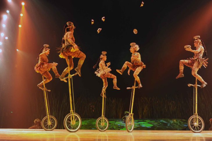 imagenes del show del cirque du soleil 